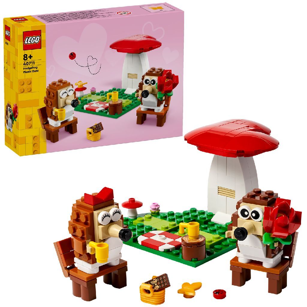 Lego sæsonbestemt 40711 pindsvin picnic