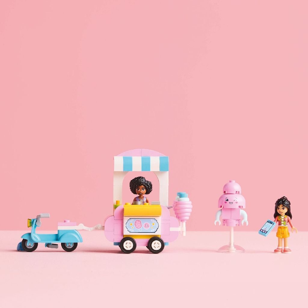 Lego friends 42643 candy stativ og scooter