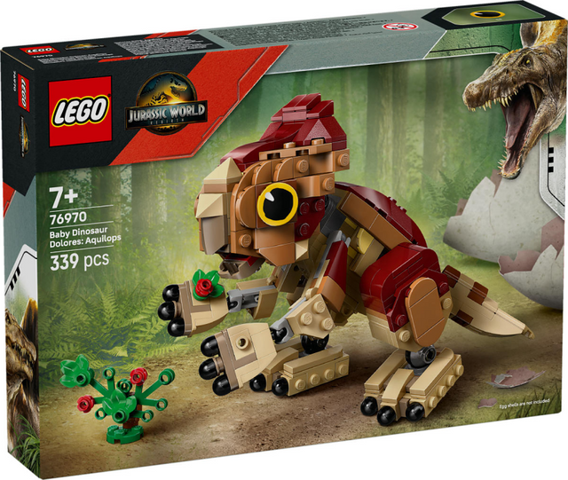 Lego ® Jurassic World Baby Dinosaur Dolores: Aquilops legetøjssæt - 76970