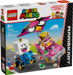 Lego ® Super Mario™: Mario Kart™ – Wario og King Boo - 72038