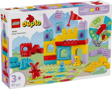 Lego duplo hopsy's castle spil pædagogisk legetøj brætspil - 10450