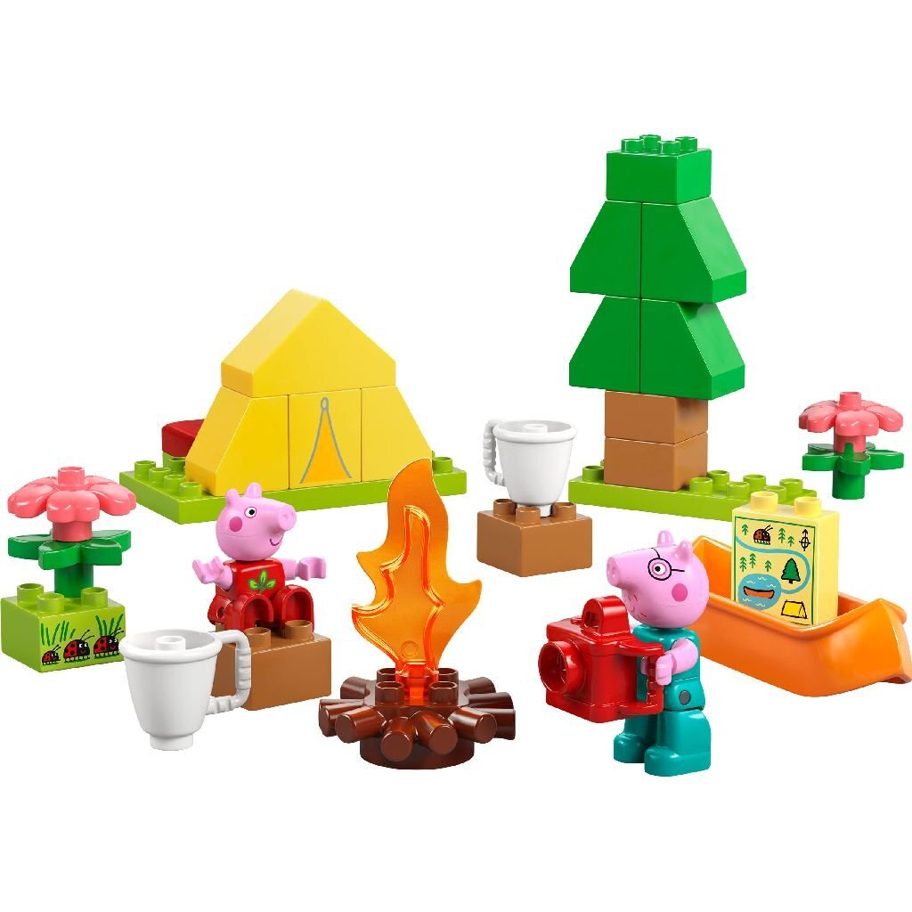 Lego duplo 10452 peppa pig campingtur