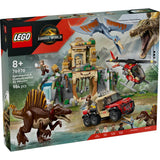 Lego jurassic world 76976 spinosaurus og quetzalcoatlus luftmission