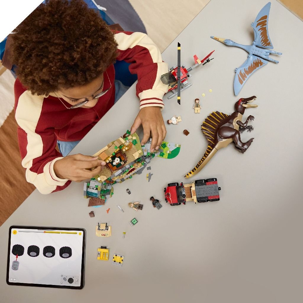 Lego jurassic world 76976 spinosaurus og quetzalcoatlus luftmission