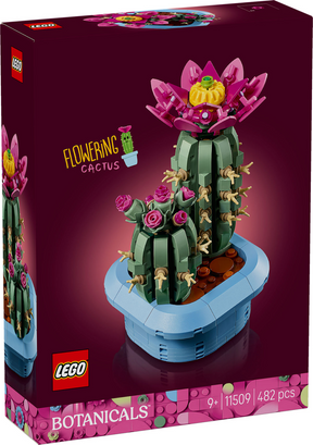 Lego botanicals blomstrende kaktus - plante dekorationssæt - 11509