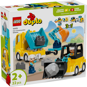 Lego duplo town 10475 3i1 entreprenørkøretøjer