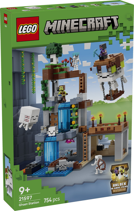 Lego minecraft ghast house legetøj til børn 21597