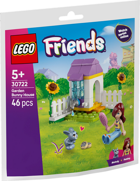 Lego friends 30722 kaninhytte i haven