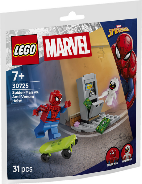 Lego super heroes 30725 spiderman vs anti-gift røveri
