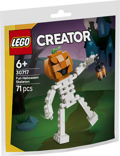 Lego impuls tas - sjov Halloween-skelet