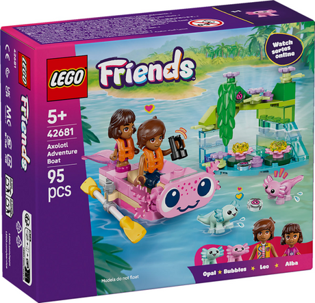 Lego friends axolotl eventyrbådbyggesæt - legetøj - 42681