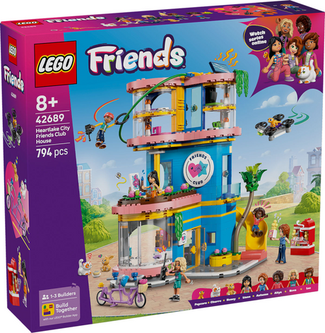 Lego friends 42689 heartlake city klubhus