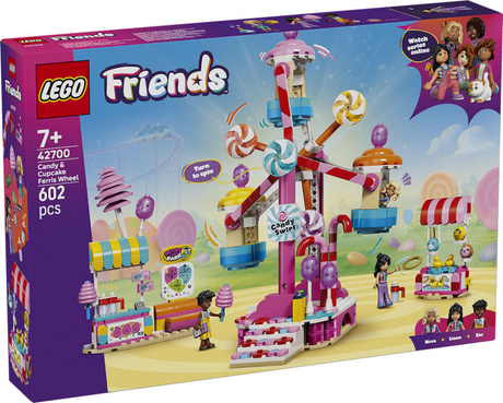 Lego friends pariserhjul med slik og cupcakes legetøj til børn fra 7 år og opefter 42700