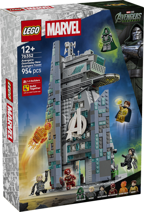 Lego 76352 super heroes marvel avengers doomsday.