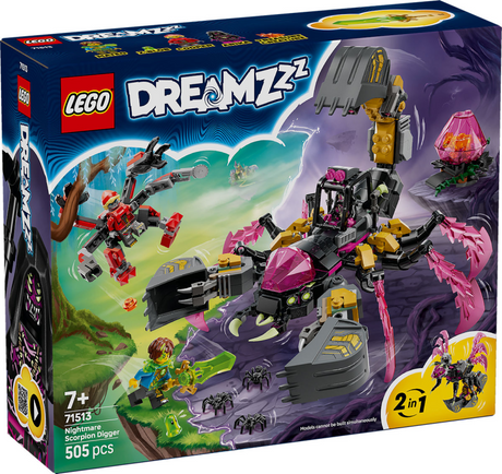 Lego dreamzzz 71513 mareridt skorpion graver