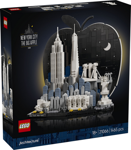 Lego architecture new york city – det store æblebyggesæt - 21066