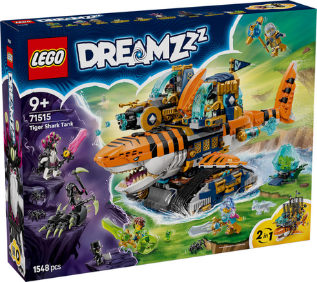 Lego dreamzzz 71515 tigerhaj tank