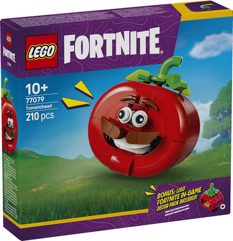Lego Fortnite Tomatohead byggesæt til børne- og børneværelsesdekoration 77079