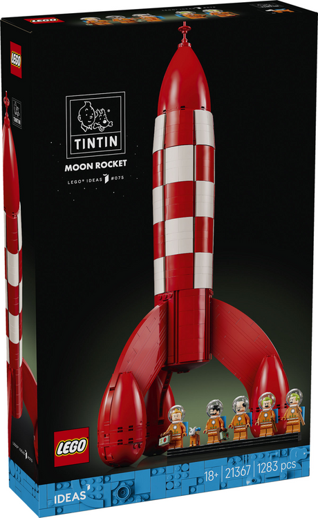 Lego ideas tintin moon raket - 21367