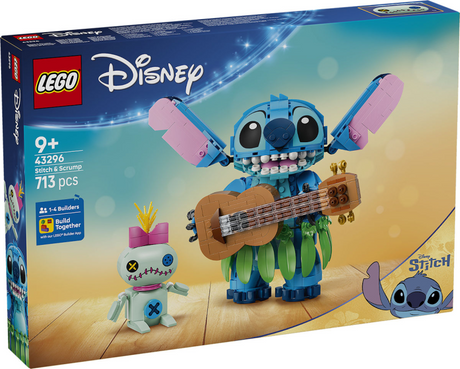 Lego ǀ Disney sting og scrump byggesæt til børn og vuggestue dekoration 43296