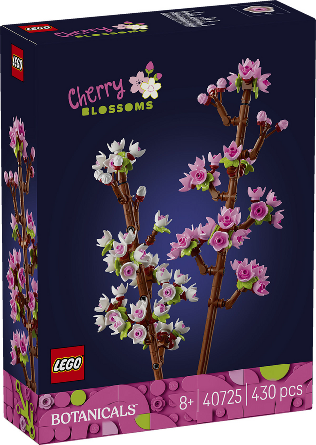 Lego ikoniske kirsebærblomst - botanisk samling - 40725