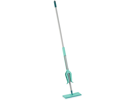 Leifheit picobello gulvvisker s micro duo med håndtag - 27 cm viskebredde - turkis - grå