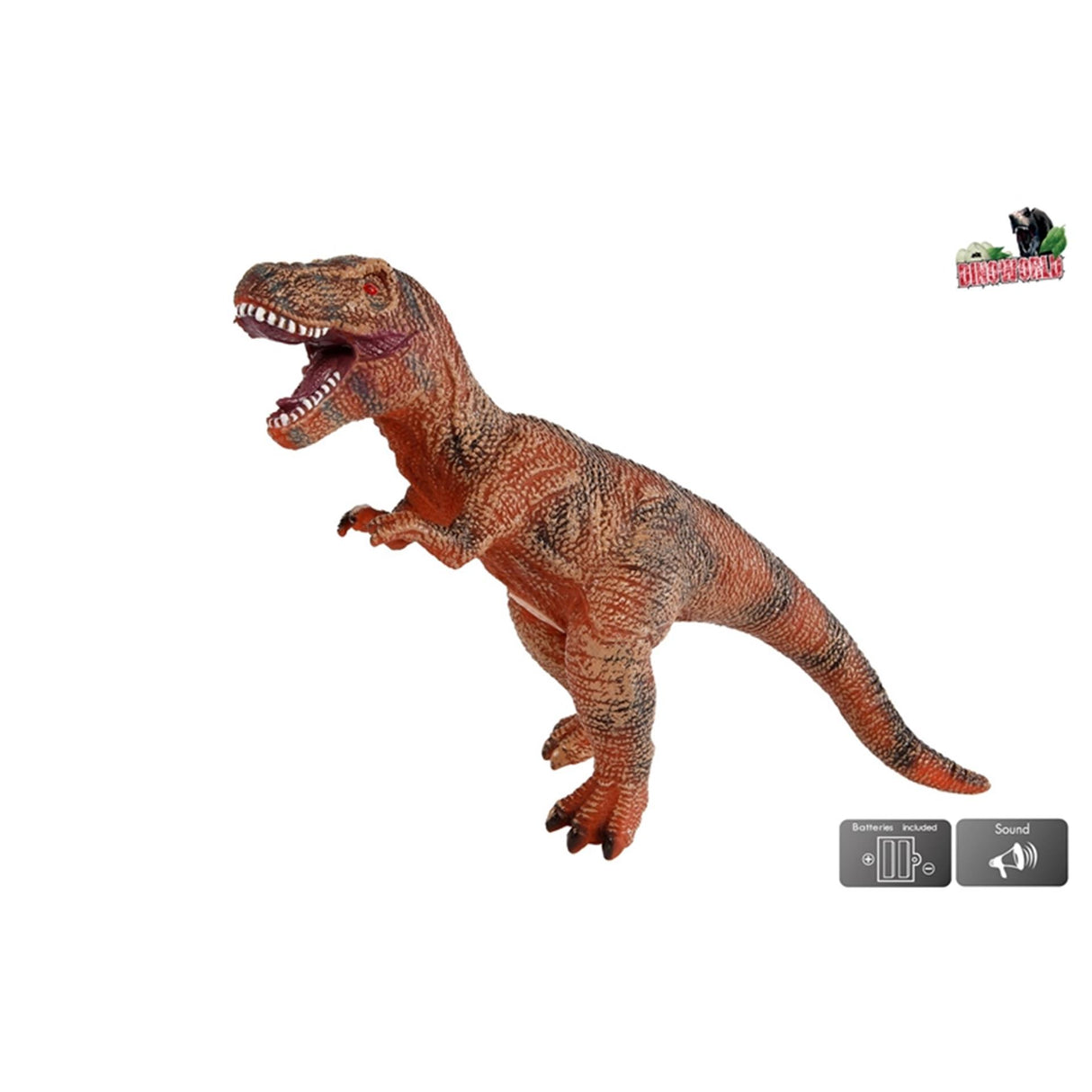 Dinoworld t-rex dino med lyd 41cm