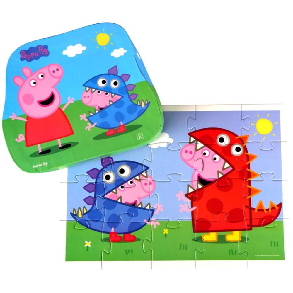 Peppa pig puslespil Peppa George 24 brikker