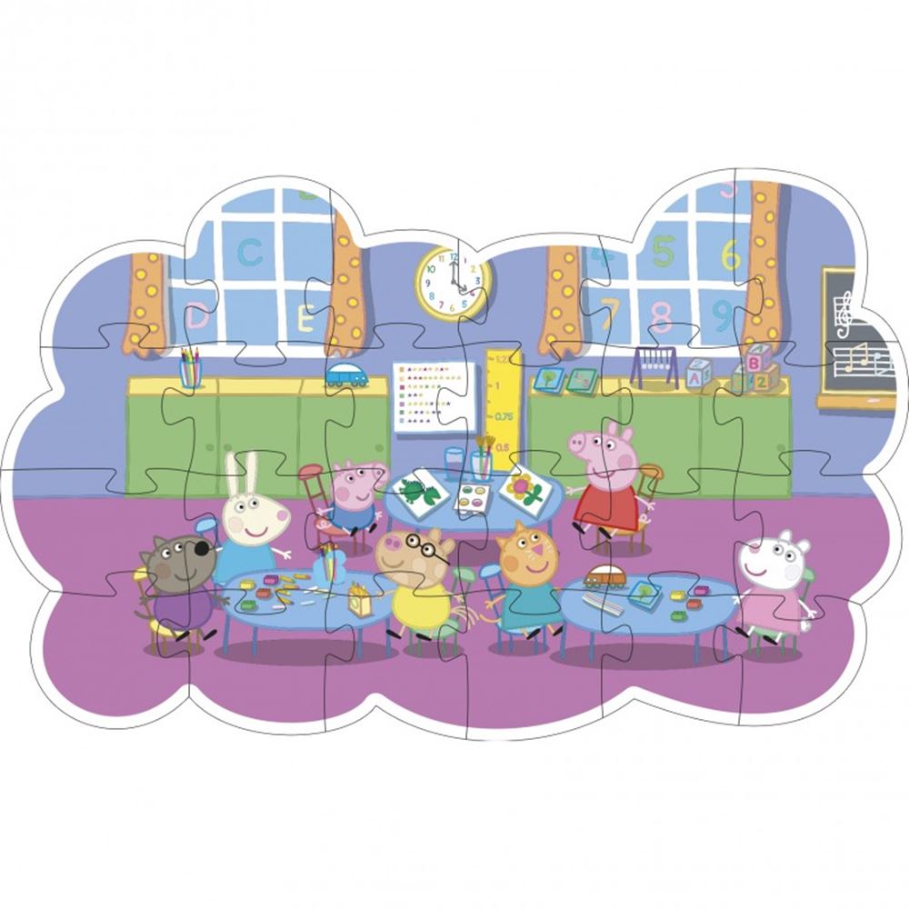 Puslespil Peppa Pig. 24 stk. 3+