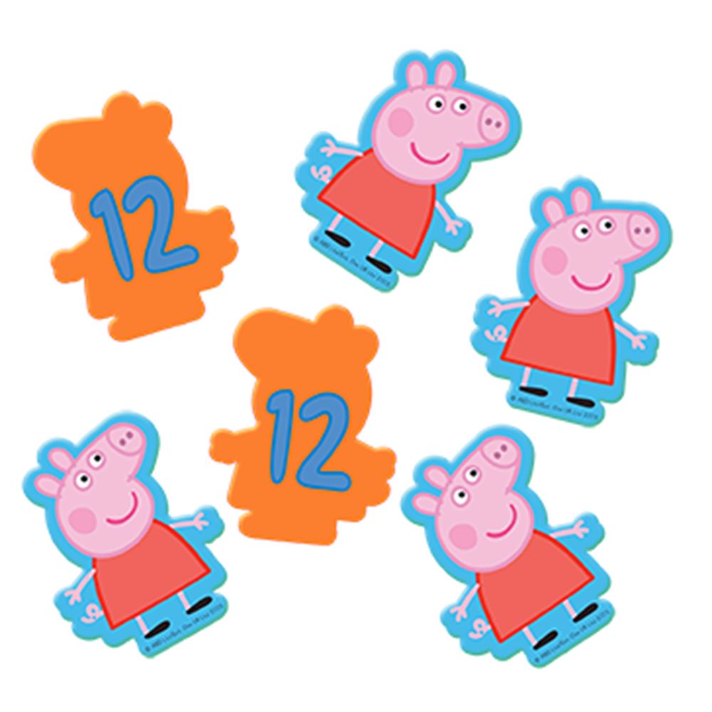 Peppa pig memo med numre. 3+
