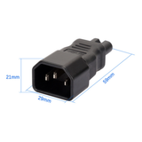 Studioking adapter sæt pca-c7a til c7 til c14 strømkabler