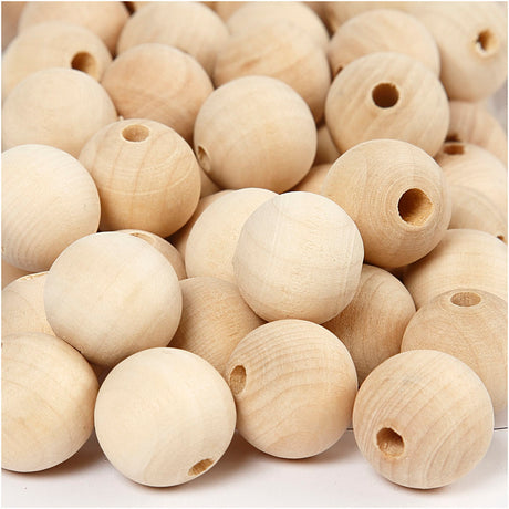 Creativ virksomhed https: www.cchobby.nl træ-perle-d-20-mm-hul-størrelse-4-mm-200-stykke-1-kasse