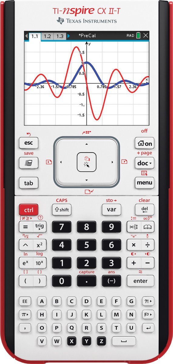 Texas instruments grafregner ti-nspire™ cx ii-t