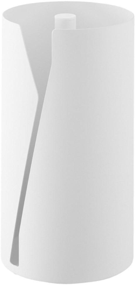 Yamazaki tower køkkenrulleholder rund - hvid