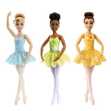 Mattel disney prinsesse dukke ballerina 3 assorteret