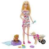 Barbie dukke gang og hjul kæledyr legesæt og tilbehør