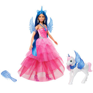 Barbie 65 år et strejf af magi - enhjørning dukke - dukke