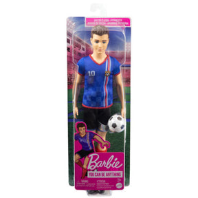 Barbie og ken fodbold blå | 6 stk