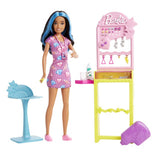 Barbie skipper første jobs ørepiercing - dukke