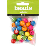 Creativ virksomhed https: www.cchobby.nl træ-perler-d-12-mm-hul-størrelse-2-5-3-mm-ca-40-div-diverse-colours-22-gr-1-box