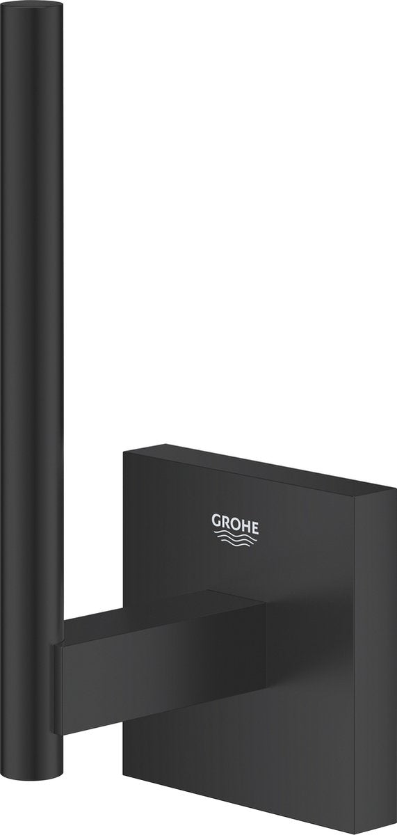Grohe quickfix start cube reserve toiletrulleholder - mat sort