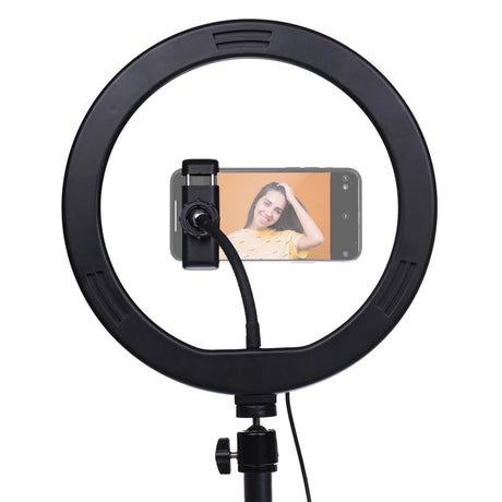 Studioking LED vlog sæt sk-k190 med ringlampe og mikrofonholder