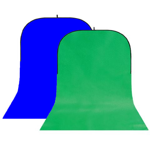 Studioking baggrundstavle bbt-10-07 grøn blå 400x150 cm