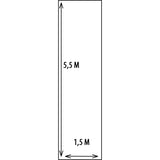 Studioking baggrund super flexiglas 1,45 x 5 m