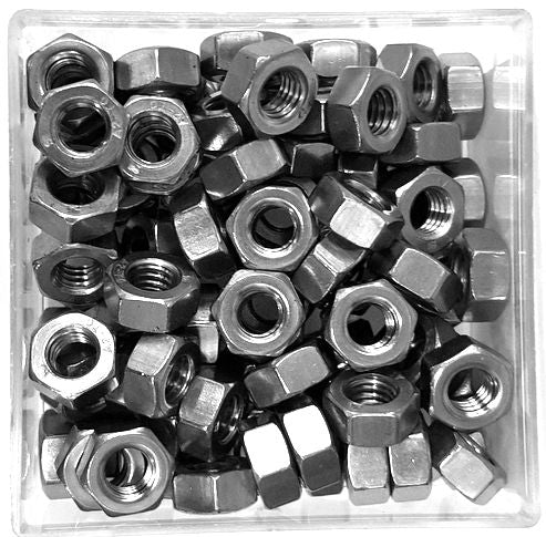 Bofix Moer M6 rustfrit stål 100 stykker 221306