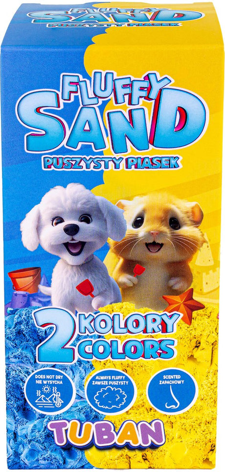 Tuban * sand fluffy sand | blå gul 2 x 70 g