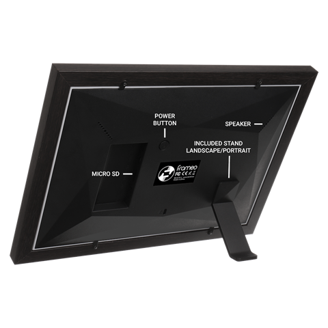 Benel Frameo digital fotoramme HF-101WB brun 10,1 tommer