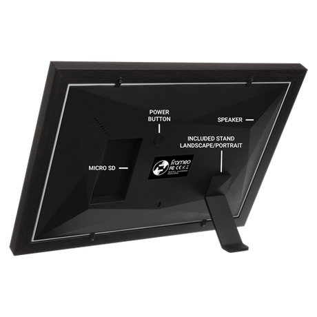 Benel Frameo digital fotoramme HF-101WB brun 10,1 tommer