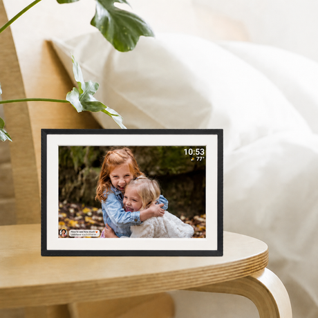Benel Frameo digital fotoramme HF-109t sort 10,1 tommer med lysramme
