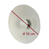 Studioking skønhedsfad hvid sk-bd550w 55 cm med honeycomb